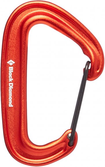 Black Diamond - Miniwire Carabiner - Schnappkarabiner rot
