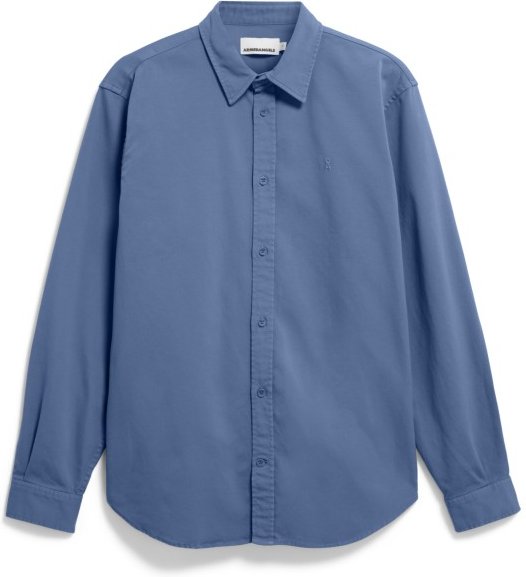 ARMEDANGELS - Giaalo GMT Dye - Hemd Gr S blau