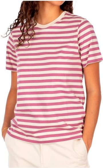 Iriedaily - Women's Stripe Basic Tee - T-Shirt Gr XS rosa