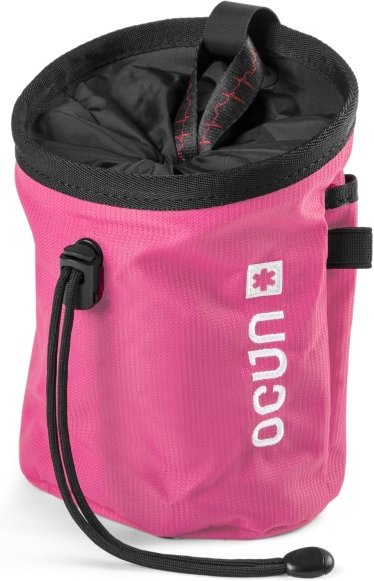 Thumbnail - Ocun - Chalkbag Push + Belt - Chalkbag rosa