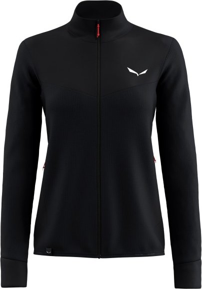 Thumbnail - Salewa - Women's Puez Waffle Hybrid PL Jacket - Fleecejacke Gr 36 schwarz