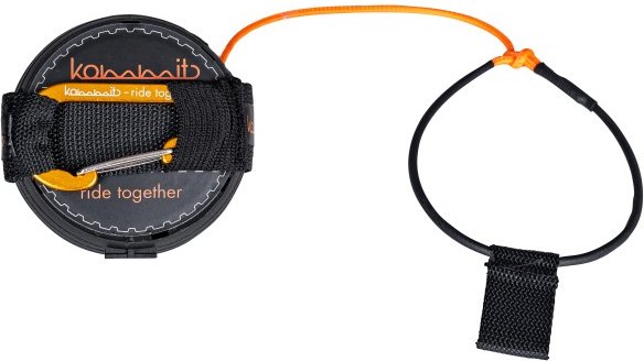 kommit - Bike Zugsystem - Fahrradabschleppseil Gr One Size schwarz