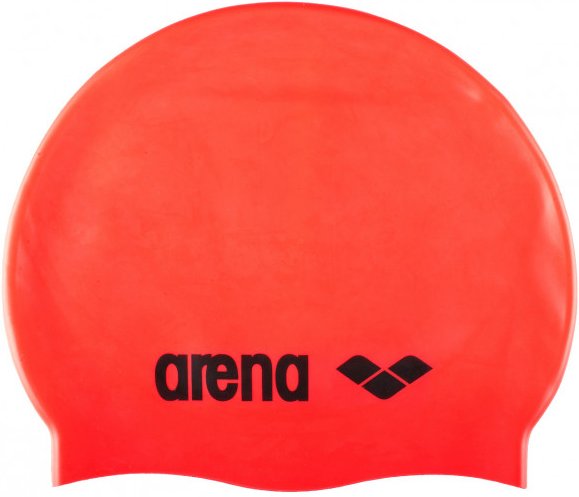 Arena - Classic Silicone - Badekappe fluored /schwarz
