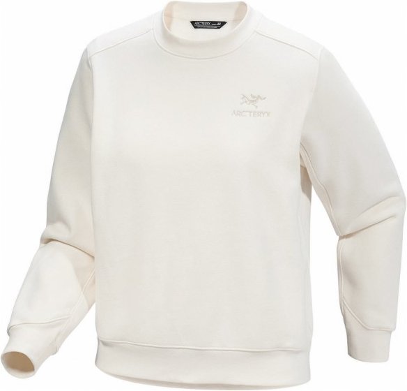 Arc'teryx - Women's Emblem Fleece Crew - Fleecepullover Gr S weiß