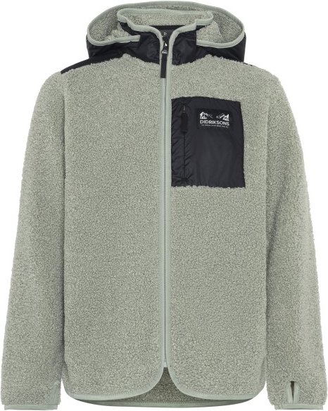 Didriksons - Kid's Exa Full Zip 3 - Fleecejacke Gr 120 grau