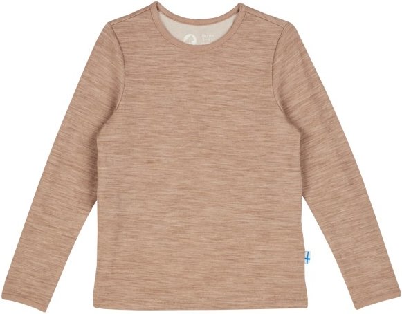 Thumbnail - Finkid - Kid's Taamo Soft - Merinounterwäsche Gr 120/130 beige/braun