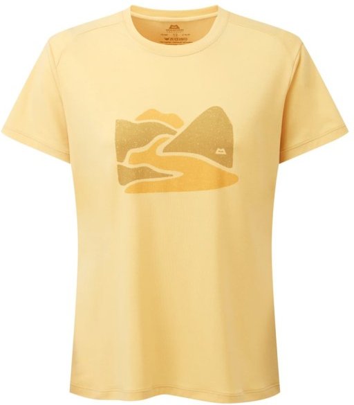 Mountain Equipment - Women's Headpoint Graphic Tee - Funktionsshirt Gr 34 beige