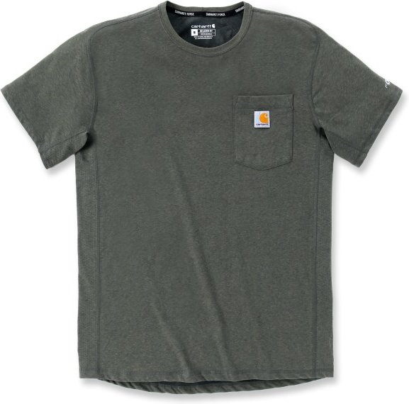 Carhartt - Force Pocket S/S T-Shirt - T-Shirt Gr M grau