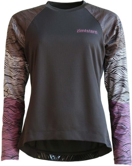 Zimtstern - Women's Braapz Shirt L/S - Radtrikot Gr XS grau