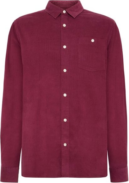 Thumbnail - KnowledgeCotton Apparel - Regular 26-Wales Corduroy Shirt - Hemd Gr M rot