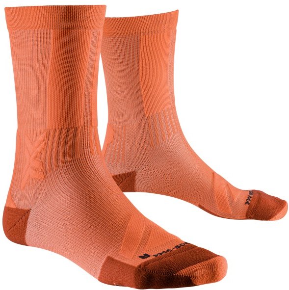 Thumbnail - X-Socks - Gravel Discover Crew - Radsocken Gr 39-41 rot
