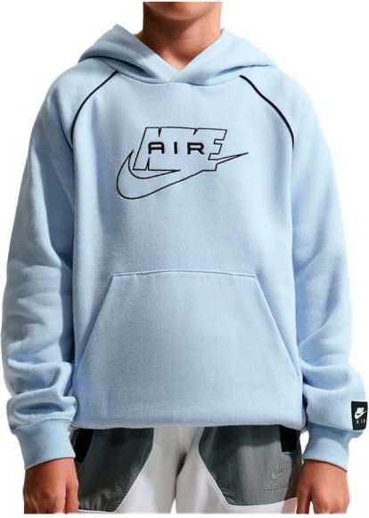 Nike - Kid's Air Pullover Hoodie - Hoodie Gr XL grau/blau