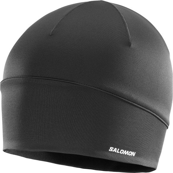Thumbnail - Salomon - Active Beanie - Mütze Gr One Size grau/schwarz