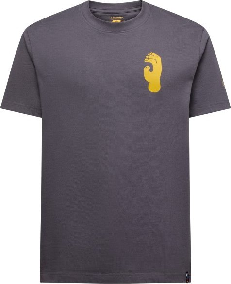 La Sportiva - Crimp - T-Shirt Gr M onyx /gelb