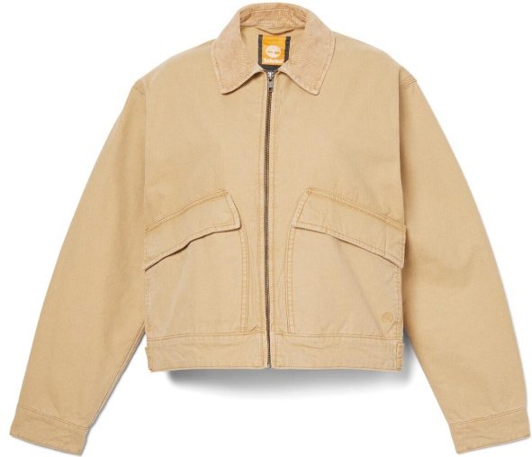 Thumbnail - Timberland - Women's Strafford Washed Canvas Jacket - Freizeitjacke Gr XL beige