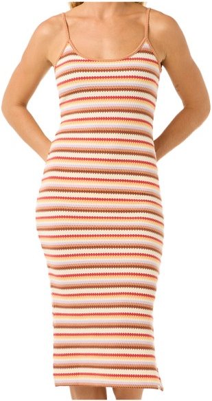 Rip Curl - Women's Bobbi Stripe Midi Dress - Kleid Gr XS beige