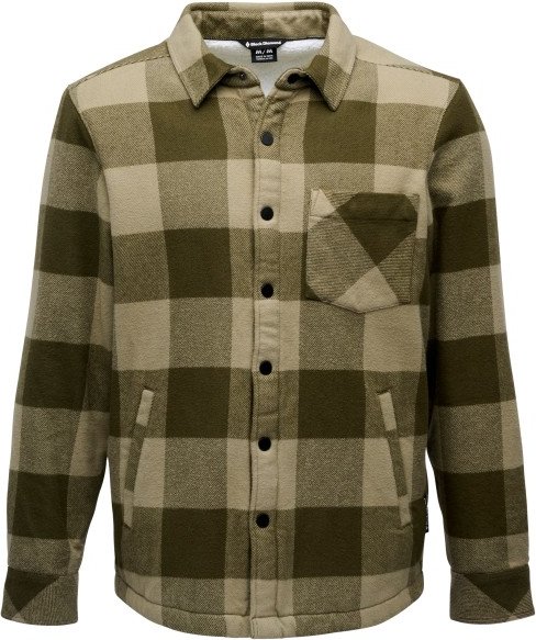 Thumbnail - Black Diamond - Project Lined Flannel - Hemd Gr S oliv