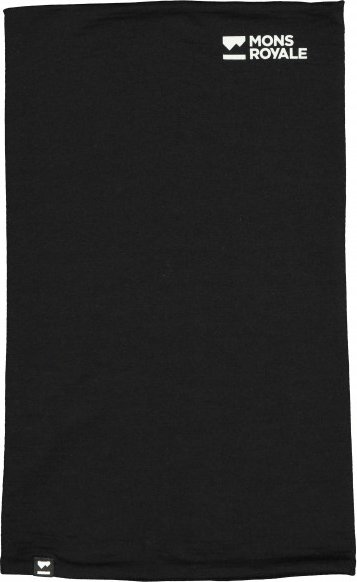 Mons Royale - Double Up Neckwarmer - Schlauchschal Gr One Size schwarz
