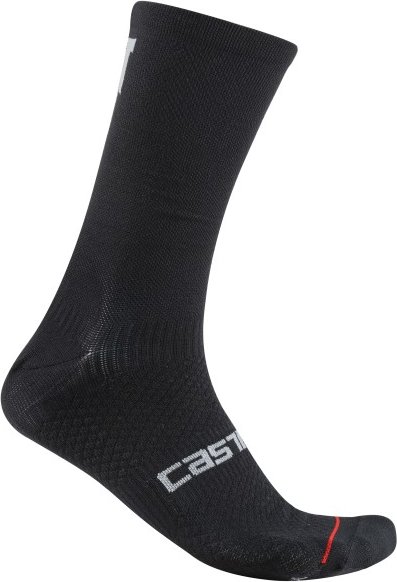 Thumbnail - Castelli - Como 20 Thermal Sock - Radsocken Gr 36-39 schwarz
