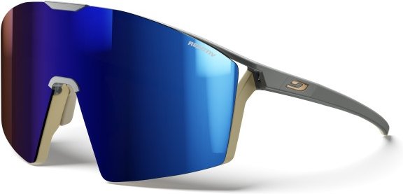 Julbo - Edge Cover Reactiv S2-4 - Gletscherbrille Gr L blau