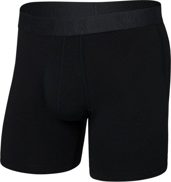 Saxx - Droptemp Cooling Cotton Boxer Brief Fly - Alltagsunterwäsche Gr L schwarz