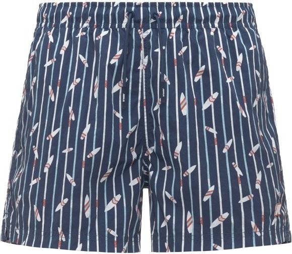 K-Way - Hazel Graphic Beach - Badehose Gr XL blau