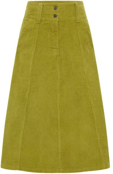 Thumbnail - Tranquillo - Women's Cordrock aus Biobaumwolle - Rock Gr 36 oliv