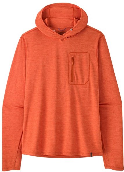 Patagonia - Cap Cool Sun Hoody - Funktionsshirt Gr S rot