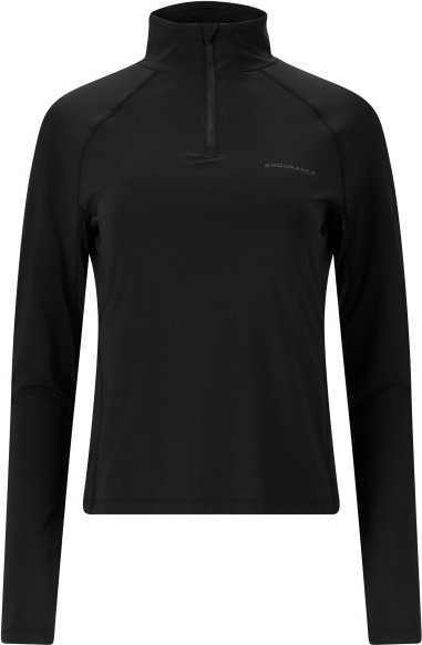 ENDURANCE - Women's Chrissie Midlayer - Fleecepullover Gr 46 schwarz