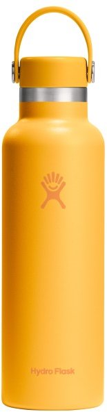 Hydro Flask - Standard Mouth with Standard Flex Cap - Isolierflasche Gr 621 ml orange