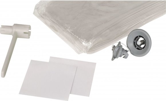 Outwell - Air Repair Tube Kit 4 - Luftpumpe Gr 6,55 m transparent