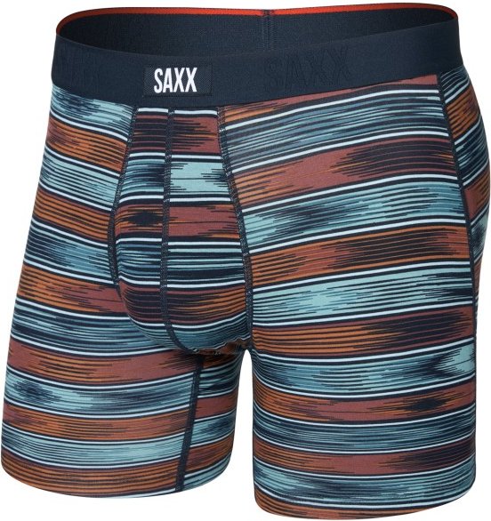 Saxx - Vibe Xtra Boxer Brief Fly - Kunstfaserunterwäsche Gr S bunt