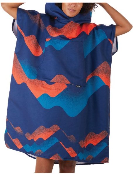 Packtowl - Poncho - Poncho Gr S/M blau
