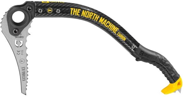 Grivel - THE NORTH MACHINE CARBON Katana Ice Simple Vario - Eisgerät Gr 47 cm schwarz