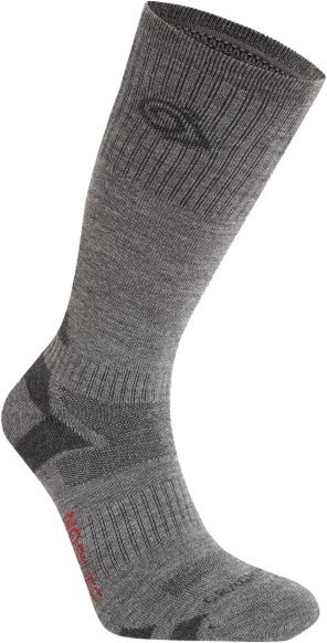 Craghoppers - Nosilife Adventure Woll Socken - Wandersocken Gr 36-38 grau