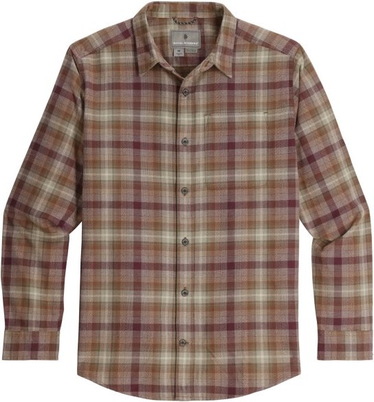 Thumbnail - Royal Robbins - Lieback Organic Cotton Flannel L/S - Hemd Gr M braun
