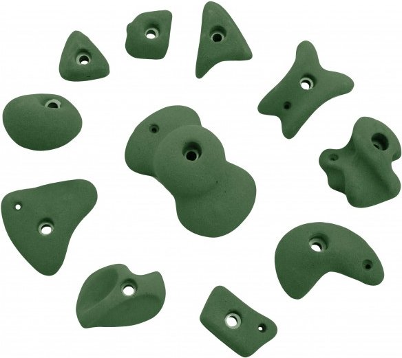 KMZ Holds - Set 4 - 11er S-XL Klettergriffset oliv