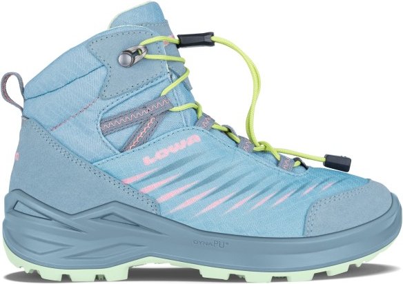 Lowa - Kid's Zirrox II GTX Mid - Wanderschuhe Gr 27 türkis/blau
