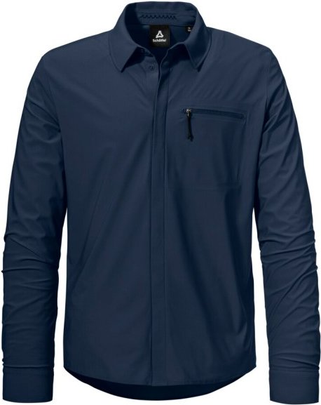 Schöffel - Jersey Shirt Style Calmay - Hemd Gr 54 blau