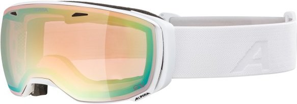 Alpina - Estetica QV Mirror Photochromic S2-S4 (VLT 22-6%) - Skibrille weiß