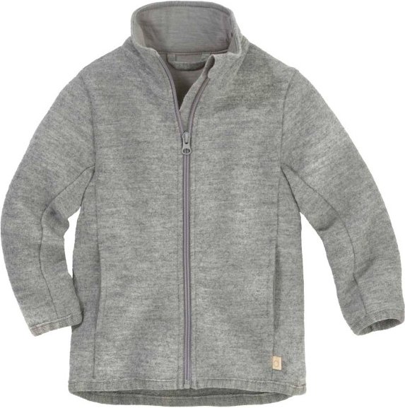 disana - Kid's Zipper-Jacke - Merinojacke Gr 98/104 grau