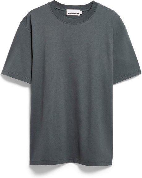 ARMEDANGELS - Maarkos Mid Weight - T-Shirt Gr M grau