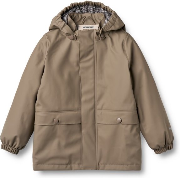 Thumbnail - WHEAT - Kid's Aju - Regenjacke Gr 98 beige/braun