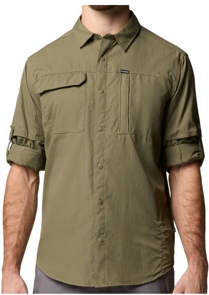 Columbia - Skien Valley L/S Shirt - Hemd Gr M oliv