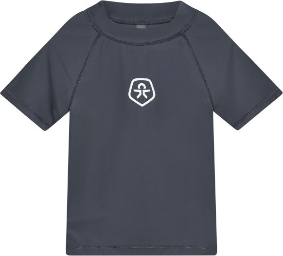 Color Kids - Kid's T-Shirt Solid - Lycra Gr 104 blau