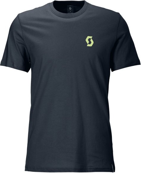 Scott - Tee Backprint S/S - T-Shirt Gr L blau