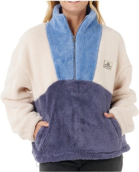 Rip Curl - Women's Block Party Polar Fleece - Fleecepullover Gr S blau