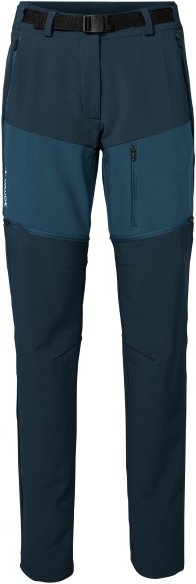 Vaude - Women's Elope Zip-Off Pants - Zip-Off-Hose Gr 36 - Regular dark sea