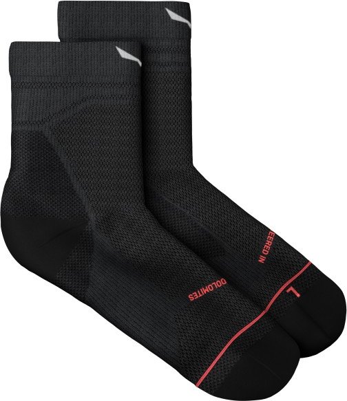 Salewa - Eagle Light Quarter Sock - Multifunktionssocken Gr 45-47 schwarz
