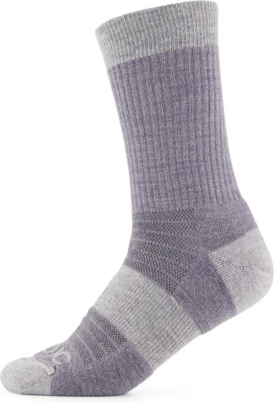 Thumbnail - Stoic - Merino Double Layer Crew Socks - Multifunktionssocken Gr 42-44 grau
